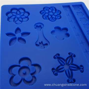 Cake Decoration Mould Leaf And Flower Design